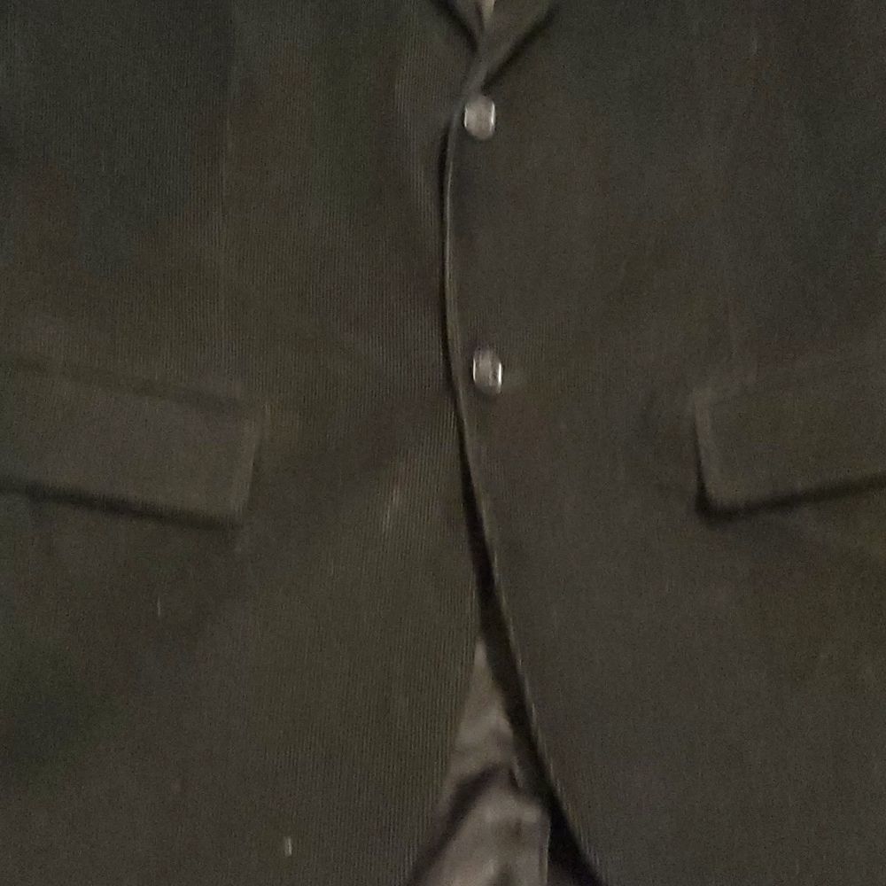 Gap Black Corduroy Men Double Button Jacket Blaze… - image 4